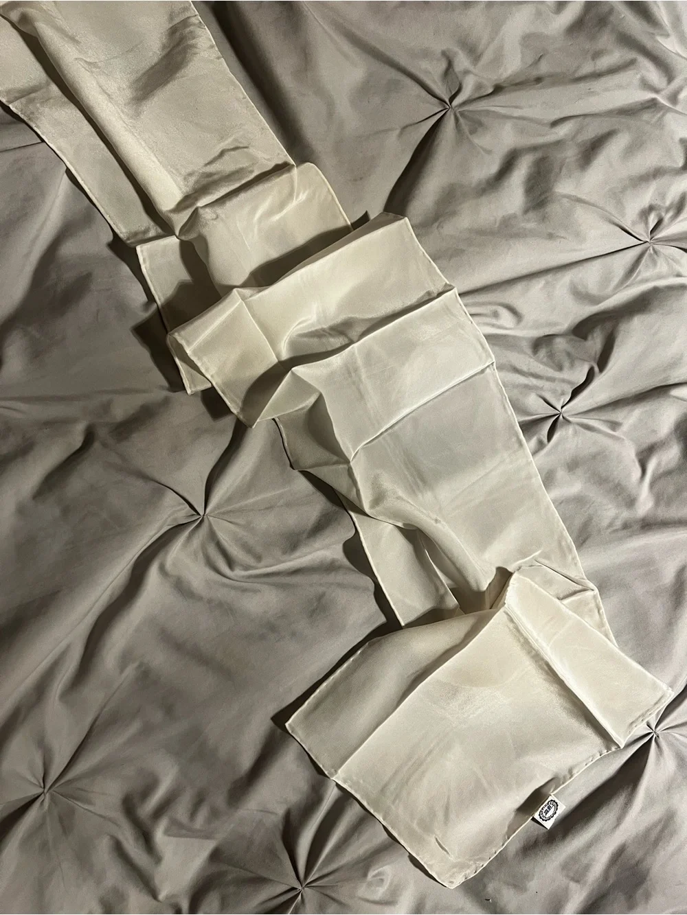 100% silk scarf